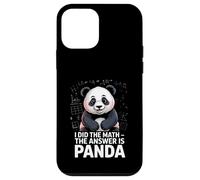 Ho fatto la matematica La risposta è Panda Humor Custodia per iPhone 12 mini
