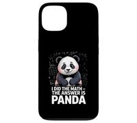 Ho fatto la matematica La risposta è Panda Humor Custodia per iPhone 13