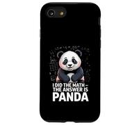 Ho fatto la matematica La risposta è Panda Humor Custodia per iPhone SE (2020) / 7/8