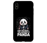 Ho fatto la matematica La risposta è Panda Humor Custodia per iPhone XS Max