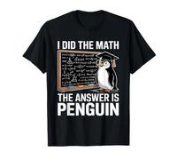 Ho Fatto Matematica La Risposta è Penguin Funny Penguin Lover Maglietta