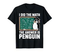 Ho Fatto Matematica La Risposta è Penguin Funny Penguin Lover Maglietta