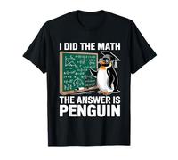 Ho Fatto Matematica La Risposta è Penguin Funny Penguin Lover Maglietta