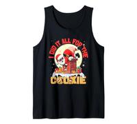 Ho Fatto Tutto per Il Biscotto di Babbo Natale sul Camino Funny Christmas Canotta