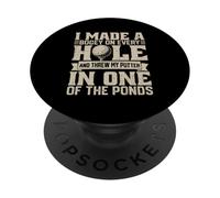 Ho fatto un Bogey su ogni buca e ho gettato il mio putter in una delle T PopSockets PopGrip Adesivo