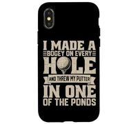 Ho fatto un bogey su ogni buco lanciato putter Custodia per iPhone X/XS