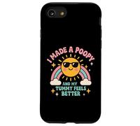 Ho fatto un Poopy e la mia pancia sentire meglio umorismo adulto Poop Bavaglio Custodia per iPhone SE (2020) / 7/8