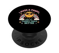 Ho fatto un Poopy e la mia pancia sentire meglio umorismo adulto Poop Bavaglio PopSockets PopGrip Adesivo