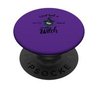 Ho fatto un test del DNA a vista sono al 100% di strega PopSockets PopGrip Adesivo