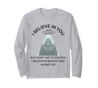 Ho Fiducia in Te Sasquatch Forest Gorilla Graphic Maglia a Manica