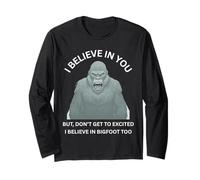 Ho Fiducia in Te Sasquatch Forest Gorilla Graphic Maglia a Manica