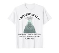 Ho Fiducia in Te Sasquatch Forest Gorilla Graphic Maglietta