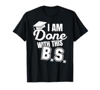 Ho finito con Questo Meme di Laurea Laurea in scienze BS Fun Maglietta