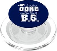 Ho finito con questo meme di laurea laurea in scienze BS Fun PopSockets PopGrip per MagSafe