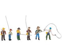 HO Fly Fishermen Woodland Scenics