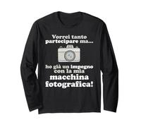 Ho già Un impegno con la mia Macchina Fotografica Maglia a Manica