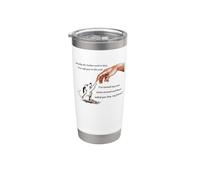 Ho girato il mio nome e ti ho chiamato cane Bicchiere termico in acciaio inox doppia parete