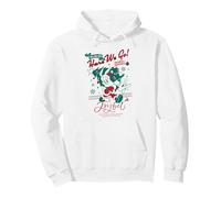 Ho Ho Ho Here We Go Looney Tunes Natale Felpa con Cappuccio