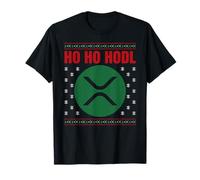 Ho Ho HODL Ripple Crypto Ugly Christmas Sweater Maglietta