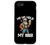 Ho Ho Hold My Beer Divertente Babbo Natale Bere Natale a luglio Custodia per iPhone SE (2020) / 7/8