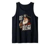 Ho Ho Hold My Rum Pirate Babbo Natale Canotta