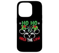 Ho Ho Hold The Law Santa Police Christmas Custodia per iPhone 14 Pro