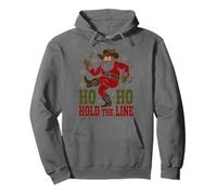 Ho Ho Hold The Line Dance Dancing Love Christmas Line Dance Felpa con Cappuccio