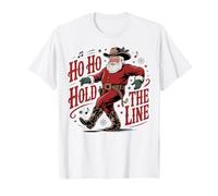 Ho Ho Hold The Line Dance Dancing Love Christmas Line Dance Maglietta
