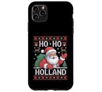 Ho Ho Holland Santa Claus Xmas Netherlands Ugly Christmas Custodia per iPhone 11 Pro Max