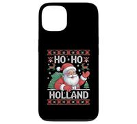 Ho Ho Holland Santa Claus Xmas Netherlands Ugly Christmas Custodia per iPhone 13