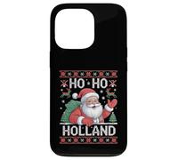Ho Ho Holland Santa Claus Xmas Netherlands Ugly Christmas Custodia per iPhone 13 Pro