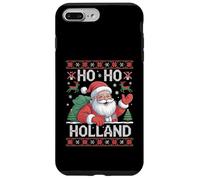 Ho Ho Holland Santa Claus Xmas Netherlands Ugly Christmas Custodia per iPhone 7 Plus/8 Plus