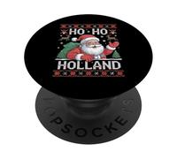 Ho Ho Holland Santa Claus Xmas Netherlands Ugly Christmas PopSockets PopGrip Adesivo