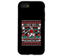 Ho Ho Homerun - Maglione natalizio da baseball, per feste Custodia per iPhone SE (2020) / 7/8