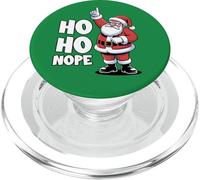 Ho Ho Nope, Babbo Natale scontroso, divertente, sarcastico, anti-odio natalizio PopSockets PopGrip per MagSafe