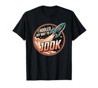 Ho HODLed il mio modo di 100k bitcoin, HODL bitcoin crypto Maglietta
