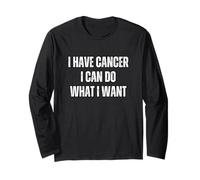 Ho Il Cancro, Posso Fare Quello Che Voglio Maglia a Manica