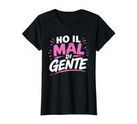 Ho Il Mal di Gente Maglietta