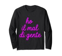 Ho Il Mal di Gente | Marca dolceSenso Maglia a Manica