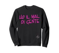Ho Il Mal di Gente | Marca dolceSenso Urban Testo Rosa Felpa