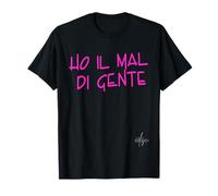 Ho Il Mal di Gente | Marca dolceSenso Urban Testo Rosa Maglietta