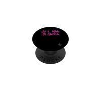 Ho il mal di gente | Marca dolceSenso URBAN testo rosa PopSockets PopGrip Adesivo