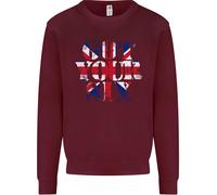 Ho Il Tuo Sei Union Jack Bandiera Esercito Paras Felpa Per Bambini