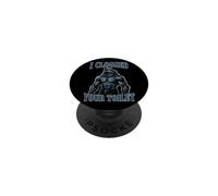 Ho intasato il tuo bagno Unhinged Alpha Wolf Funny Brainrot PopSockets PopGrip Adesivo
