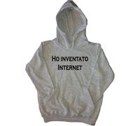 Ho inventato Inte Felpa con Cappuccio Bambino Simpatica