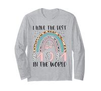 Ho la migliore mamma del mondo Festa della mamma Bambine Maglia a Manica