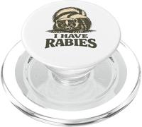 Ho la rabbia Skunk Funny Rabid Puzzola Ho la rabbia PopSockets PopGrip per MagSafe