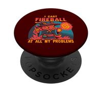Ho lanciato Fireball a tutti i miei problemi PopSockets PopGrip Adesivo