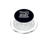Ho lasciato il mio cuore nel Cretaceo Tylosaurus Rex Mosasaur PopSockets PopGrip per MagSafe