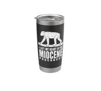 Ho Lasciato Il Mio Cuore Nel Miocene Proconsole Fossil Ape Science Bicchiere termico in acciaio inox doppia parete